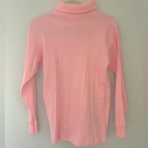 Pink 100% cotton turtle neck size medium
